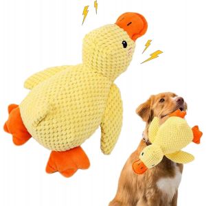 Canard Anti Stress Pour Chien -Jouet Anti Stress Pour Chien En Forme De Canard Jouet Couineur Pour Chien Jouet Interactif Indestructible Jouet Chien De Petite Moyenne Et Grande Taille - Neuf