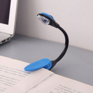 Pcs Bleu - Lisez En Toute Simplicité Avec Notre Lampe De Lecture - Lampe De Lecture Avec Led Et Clip - Neuf