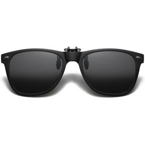 Clip Solaire,Clip Lunettes De Soleil Polaris&eacute;es,Lunettes De Soleil Polaris&eacute;es Clip,Relevable Et Ultra L&eacute;ger,Uv400 Pour Hommes Femmes Conduite Voyage Outdoor Sports - Neuf