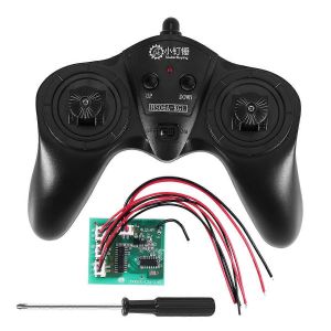 6CH 2.4G Télécommande Puissance Mitter Récepteur Système Radio pour bricolage RC Bateau Voitures 50M Controll - Neuf
