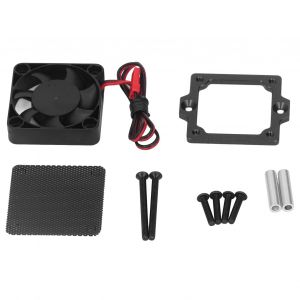 Ventilateur de refroidissement ESC pour voiture RC, DC 5V, en plastique, alliage d'aluminium, Stable, haute sécurité, dissipateur de chaleur ESC pour Traxxas 1/10 RC, jouet noir - Neuf