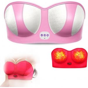 Masseur Électrique Rose Pour L'augmentation Mammaire, Avec 3 Fonctions De Massage Et Stimulateur Vibrant Intelligent Pour L'augmentation Mammaire - Neuf