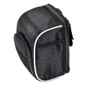 Sac De Rangement Avant De V&eacute;lo Multifonction Noir &Eacute;l&eacute;gant - Pochette De Guidon Durable Pour L'essentiel, Installation Facile, R&eacute;sistant &Agrave; L'eau - Neuf