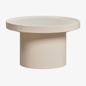 Table de chevet ronde en MDF Cirela &iquest;30 cm - Neuf
