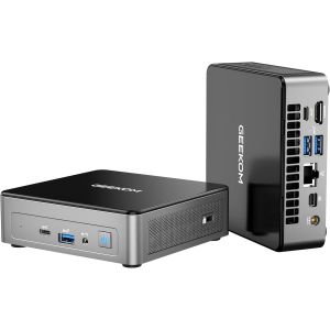 CHECARZHN--NO1-Mini Pc Air12, Intel Twin Lake N150 (4C/4T, JusquÀ 3.6Ghz), 16Go Ddr5 Ram, 512Go Ssd ( . 2 To), Triple Display JusquÀ 8K, Windows 11, Dual-Band Wi-Fi 6 + Bt5.2 Mini Ordinateur De Burea - Neuf