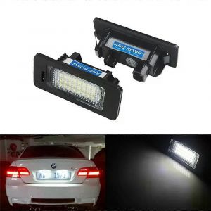 Angrong 2x Canbus Led Plaque D'immatriculation Lampe D'éclairage Pour Bmw 3 Série 5 E39 E60 E61 E90 E92 - Neuf