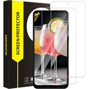 Kal-Lot De 2 Films De Protection D'écran En Verre Blindé Pour Motorola Moto G54 5g Dureté 9h Sans Rayures Verre De Protection 2,5d Sans Bulles Toucher Sensible Qualité Hd Motorola G54 - Neuf