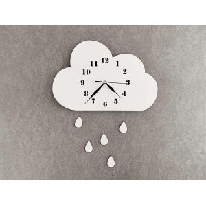 tic-tac horloge murale d'enfant silencieux pour chambre d'enfant,mouvement silencieux,décoration murale skandi - Neuf