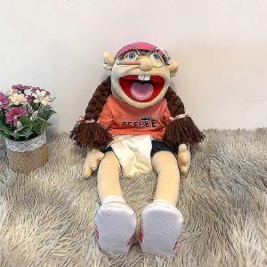 Peluche Hat Game Toy Boy Girl Cartoon Hand Puppet Plushie Doll Talk Show Party - Neuf
