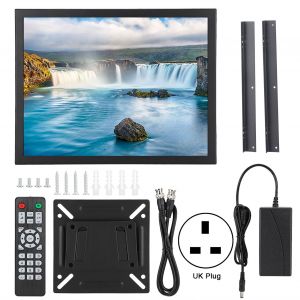 ecran industriel integre TFT 4:3 15 pouces 1024 x 768, HDMI/VGa/aV/BNC/USB (100-240 V) - Neuf
