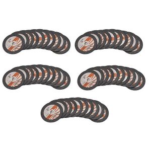 50PCS 75Mm Mini disque de coupe Meule circulaire en résine pour meuleuse d'angle de 10 mm d'alésage Carrelage en bois coupé - Neuf