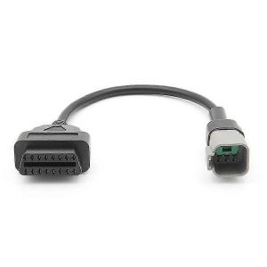 Adaptateur de câble de diagnostic OBD2 6 broches à 16 broches,remplacement du scanner OBDII pour CAN AM Moto ATV UTV Moto - Neuf