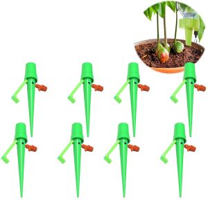 8Pcs Arroseurs Automatiques Plantes,Irrigation Goutte &agrave; Goutte Kit, Goutte a Goutte Bouteille R&eacute;glables pour Jardin Plantes Arroseur Plante pour Jardin Int&eacute;rieur et Ext&eacute;rieur - Neuf