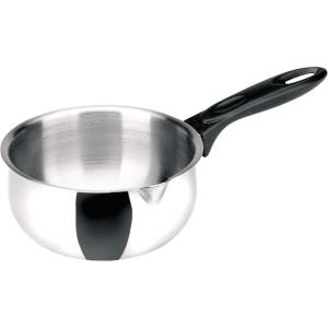 Ibili Casserole Bombée Avec Bec Verseur Clasica 20 Cm Inox 18% Tous Feux - Neuf