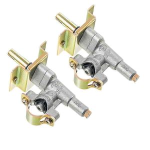 Lot de 2 boutons de commande de vanne de gaz pour gril et plaque de cuisson, pieces de rechange compatibles avec P20250110268 - Neuf