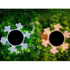 Guirlandes Lumineuses Solaires En Forme De Flocons De Neige Pour Jardin Et D&eacute;coration Ext&eacute;rieure - Lot De 4 - Neuf