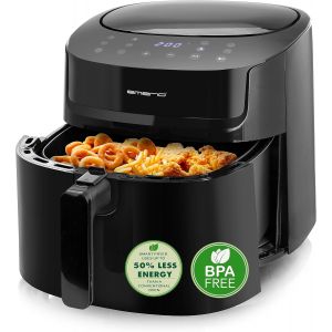 lbgwp60-Grande Friteuse Numérique À Air Chaud, Top Airfryer, Friteuse Sans Huile Supplémentaire, Volume 7,2 L, 8 Programmes Automatiques, Cool Touch, Sans Bpa, Chauffage Rapide, 1800 W, Af-129622.1 - Neuf