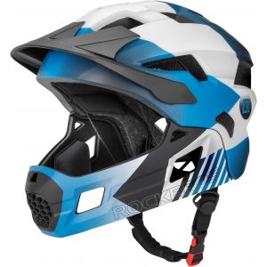 Subzonal-Casque Bmx D'enfant, Casques Int&eacute;gral V&eacute;lo Vtt, Casque Complet Pour Gar&ccedil;on Fille Anti-Choc Menton Protection D&eacute;tachable S/M Taille Ajustable Avec Ce - Neuf