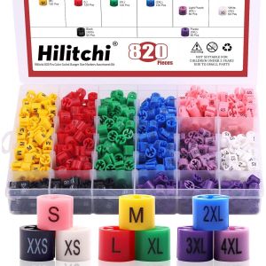 KGABERY-Lot De 820 Marqueurs À Code Couleur Pour Cintres - Neuf