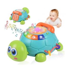 Jouet Bebe 3 6 9 12 Mois,Jouet Enfant 1 2 3 ans Jouets Musicaux pour Bébés 12 à 18 mois,Jeux Educatif avec Sons et Lumières, - Neuf