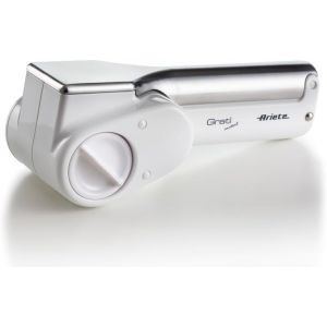 Nouvelhorizonstore-Grat&igrave; Metal 44, R&acirc;pe &Agrave; Fromage &Eacute;lectrique Sans Fil, 2 Rouleaux En Acier Inoxydable Inclus, 1 Kg De Fromage Avec Une Recharge, R&acirc;pe Pour De Nombreux Ingr&eacute;dients, 1500mah, Blanc - Neuf