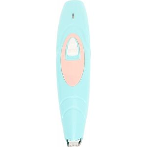 Tondeuse De Toilettage Pour Chien, Poils De Pattes, Yeux, Oreilles, Visage, Tondeuse Sans Fil Pour Chiens, Chats, Tondeuse &Agrave; Pattes &Eacute;lectrique &Agrave; Faible Bruit Pour Chien, Tondeuse (Bleu) - Neuf