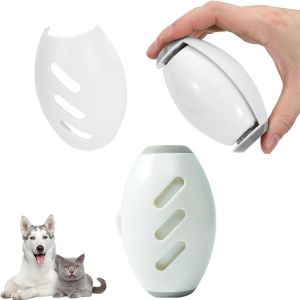 MEVRONISSHOP-Lot de 2 rouleaux anti-peluches r&eacute;utilisables, lavables et portables, r&eacute;utilisables, pour poils d'animaux de compagnie (blanc) - Neuf