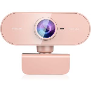 Webcam 1080P,Full HD Camera PC Grand Angle 90 °avec Microphone Antibruit,Caméra USB Plug Play pour Ordinateur Bureau Portable Mac,Web Cam Linux Streaming Youtube Skype Appel Vidéo Zoom Vidéoconférence - Neuf