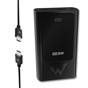 Onder - Poerbank 27 000 Mah Haute Capacit&eacute; U2013 Recharge Rapide 22,5U2013 Double Usb-A + Usb-CU2013 &Eacute;cran D`Autonomie U2013 Id&eacute;al Iphone, Android, Tablette & Pc U2013 Format Transportable & R - Neuf