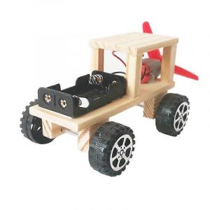 Bricolage Voiture Enfants Puzzles En Bois Voiture De Course &Eacute;tudiants Mod&egrave;le &Agrave; La Main Voiture De Course Assemblage Kit Gar&ccedil;ons Science - Neuf