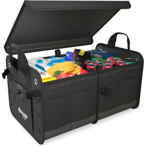 ChenQuanSarl-Sac Pour Coffre De Qualité Supérieure, Avec Couvercle - Vainqueur Du Test Comparatif 06/2022 Très Bon - Organ ur De Coffre Xxl De 60 Litres - Neuf