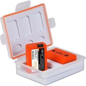 2 x 1500 mAh NP-FW50 Replacement Battery for Sony Alpha A3000, A5000, A5100, A6000, A6300, A6400, A6500, A7, A7II, A7RII und RX10 NEX-3/5/7 Series with Box - Neuf
