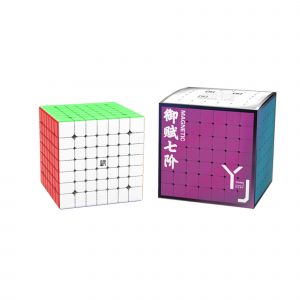 YJ Yufu V2M 7X7x7 Cube magique magnétique Cube de vitesse 7x7 Cubo Magico pour jouets éducatifs cadeaux pour enfants-Stickerless - Neuf