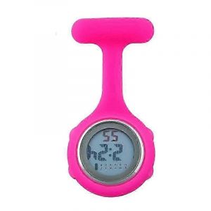 Montre D'infirmi&egrave;re Num&eacute;rique Silicone Cadeau Zakhorloge Enfermero Accesorio Fob Montres De Poche M&eacute;decin M&eacute;dical Verpleeg Horloge Soins Infirmiers - Neuf