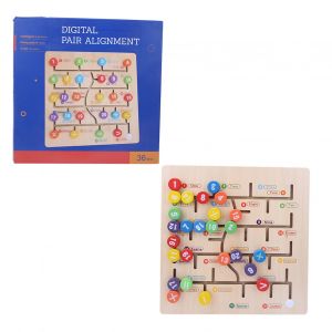 Puzzles D'association Pour Enfants, Education Precoce, Chiffres, Lettres, Cognition, Jouets Pour Enfants, Correspondance De Chiffres - Neuf