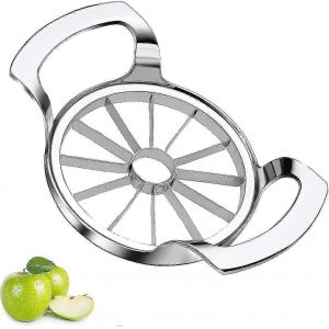 Coupe-Pomme Coupe-Pomme En Acier Inoxydable Coupe-Poire Version Améliorée Trancheuse À Pommes En 12 Quarts Fils D'acier Inoxydable,Dissolvant De Noyaux De Pomme,Pipi De Pomme - Neuf