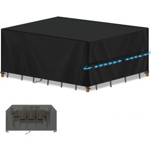 Housse Protection Exterieure Pour Canape 230x130x95cm Bache De Protection Exterieur Chaise Oxford Tissu 420d Résistance Au Vent Bache Hivernage Table De Jardin Imperméable - Neuf
