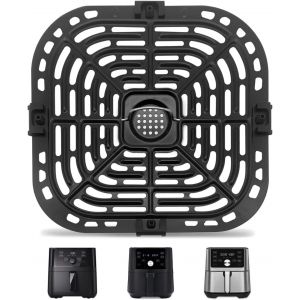 Air Fryer Grill Pan for Instant Pot Vortex Plus 6 in 1 6 QT Gourmia GAF735 6 QT Air Fryer,Air Fryer Accessories Replacement Tray Rack Parts Grill Plate Crisper Plate,Dishwasher Safe - Neuf
