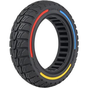 9.5x2.5-6.1 Pneu Solide Tout-Terrain, Con&ccedil;u Pour La Trottinette &Eacute;lectrique Niu Kqi3 Pro/Max/Sport, Pneu Sans Chambre &Agrave; Air 9,5 Pouces Avant/Arri&egrave;re, R&eacute;sistant Aux Puncture, Entretien Z&eacute;ro - Neuf