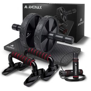 Roue Abdominale Convertible, Ab Roller Wheel, Roulette Abdominaux Exercice Pour Abdominaux, Roue De Fitness Pour Musculation Sport Maison Materiel Pour Homme Femme[Ela710003] - Neuf