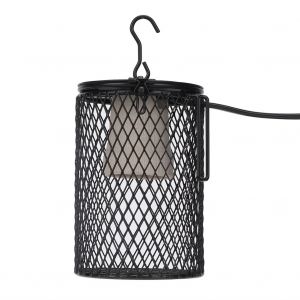 Hjlian Abat-Jour Chauffant En Metal Anti-Brulure En Ceramique Pour Couveuse De Reptiles Et De Poulets, Noir - Neuf