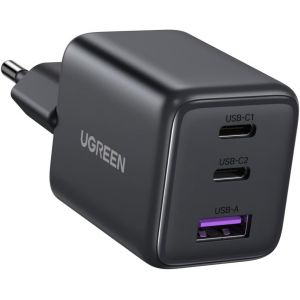 Kal-30w Chargeur Usb C Rapide Avec Gan Tech 3 Ports Compatible Avec Iphone 16 Plus Pro Max 15 14 13 Pixel 9 8 Pro 7a 6a Galaxy S24 Plus Ultra S23 A15 A05s Macbook Air Ipad Air Mini - Neuf