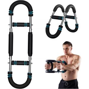 Checarzhn--No1-Entraîneur De Bras Twister De 18 À 45,4 Kg, Équipement D'exercice Réglable Pour Avant-Bras, Équipement D'exercice Power Twist Arm Trainer Portable À Ressort Pour Équipement D'entraînem - Neuf