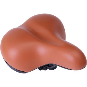Selle De V&eacute;lo Confortable Extra Large Avec Suspension,Excellente Selle De V&eacute;lo Souple De Rechange Pour Homme Et Femme - Neuf