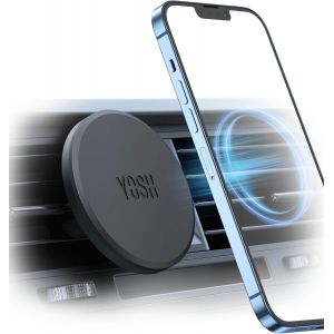 Support T&eacute;l&eacute;phone Voiture pour MagSafe, Magn&eacute;tique Porte T&eacute;l&eacute;phone Voiture, Forte Adh&eacute;rence Compatible avec iPhone 17/16/15/14/13/12 Series et Accessoires pour MagSafe - Neuf