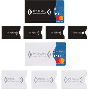 KALANKA-Etui Carte Bancaire Anti Piratage - Lot de Cartes RFID - Protection Carte Bancaire - SÉCURITÉ Garantie - Blocage RFID/NFC (9 pièces) - Neuf