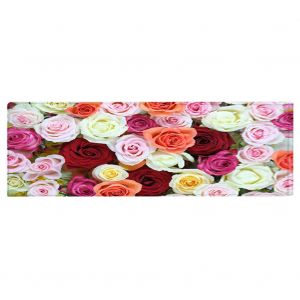 Hjlian Tapis De Sol Antiderapant A Motif De Roses Decoratives Pour Salon Et Chambre A Coucher (#4) - Neuf