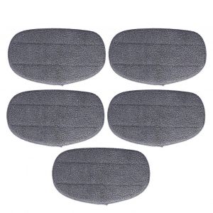 5PCS Vapeur Vadrouille Chiffon Ultrafine Fibre Mop Pads Accessoire de remplacement Fit pour Leifheit CleanTenso - Neuf