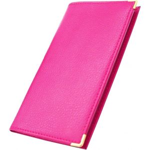 CAUC-- Pacey Etui Porte ch&eacute;quier Porte Carte cr&eacute;dit pi&egrave;ce d'identit&eacute; (C07 Rose) - Neuf