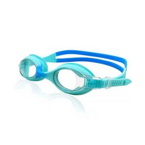 Lunettes De Natation Bleu Vif Pour Enfants ¿ Antibuée, Protection Uv, Ajustement Réglable Pour Les 3 À 14 Ans, Étui Et Plaquettes Nasales Interchangeables Inclus - Neuf